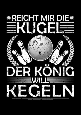 Kugel Kegeln Geschenk