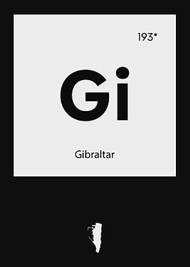 Gibraltar Country Map
