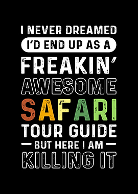 Safari Tour Guide Safari