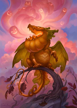 Pumpkin Dragon