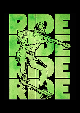 Skateboard Ride Skateboard