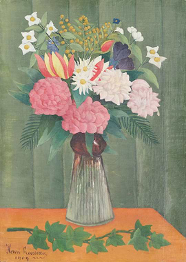 Flowers in a Vase 1910