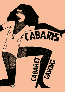 CABARIS cabaret poster
