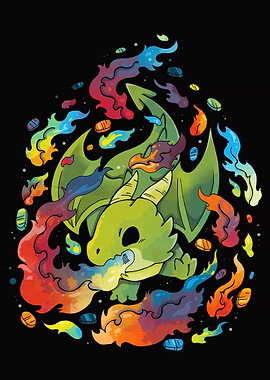 Dragon Flame Colors