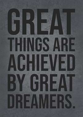 Great Dreamers