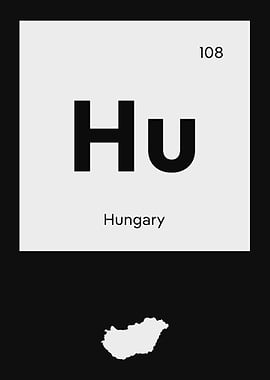 Hungary Country Map