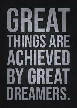 Great Dreamers