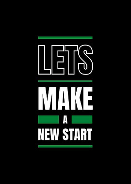 New start Poster