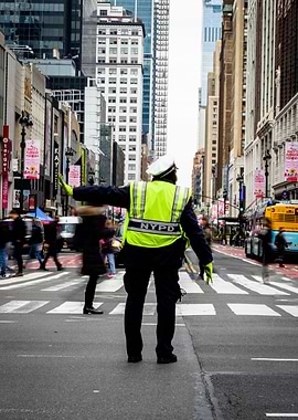police man in New York