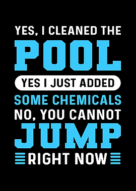 Yes I Cleaned The Pool