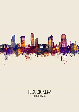 Tegucigalpa Skyline