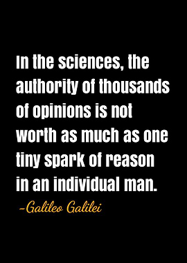 Galileo Galilei quotes