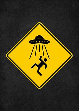 beware alien sign