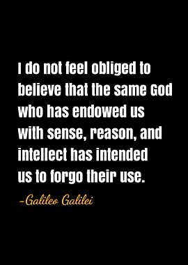 Galileo Galilei quotes
