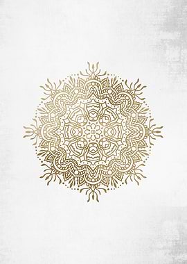 Grey sepia mandala no469a
