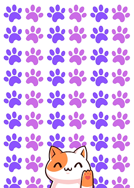 Cat and Paw