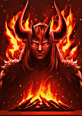 Demon guy in Wolf Coat