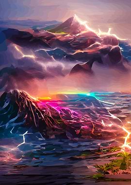 mystery mythology oil