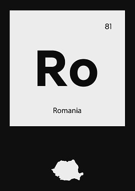 Romania Country Map