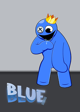 Rainbow Friends Blue Roblo