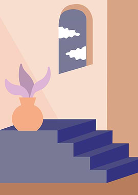 Indoor house flora vase