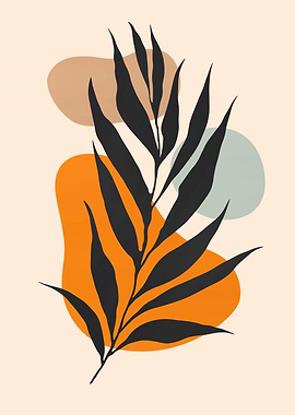 Minimalist floral A42