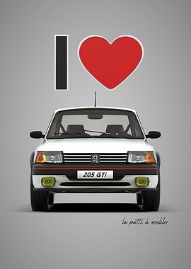 I Love 205 GTi
