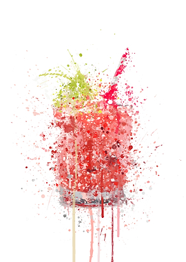Strawberry Short Cocktail
