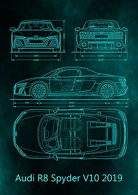 Audi R8 Spyder V10 2019