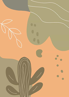 aesthetic plant poster