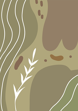 modern botanical drawing