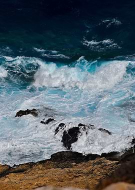 Waves in Karpathos Greece2
