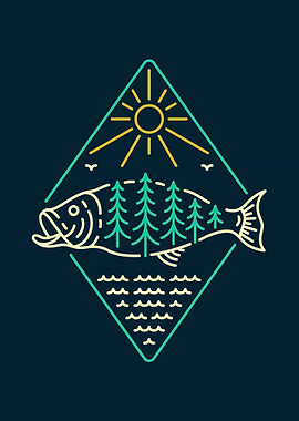 Born to Fish Forced to Wor