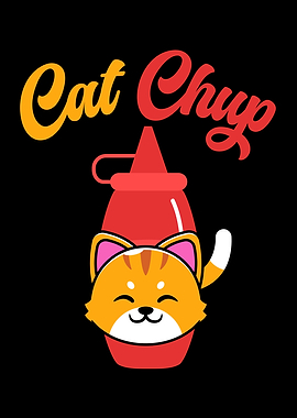 Catchup Ketchup Cat Lover