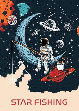 Astronaut star fisher