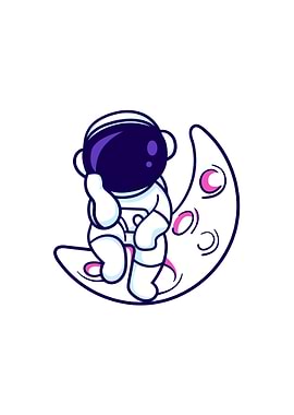 Astronaut Moon