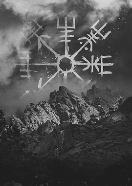 Viking Compass Vegvisir