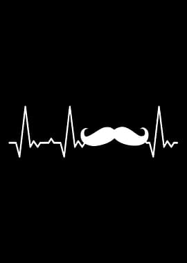 Heartbeat Mustache