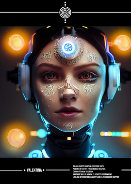 AI Cyborg Valentina