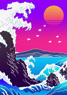 Kanagawa Vaporwave