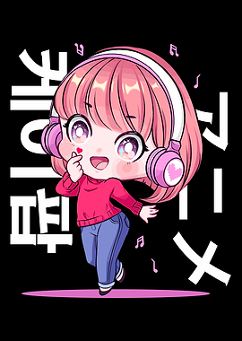 Cute Anime Kpop Chibi