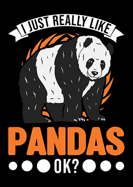 Panda Gift Bamboo Panda Be