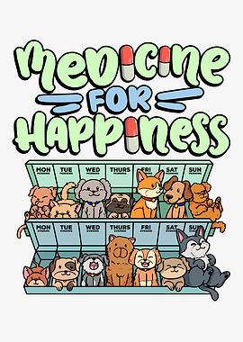 medicine for happiness dog