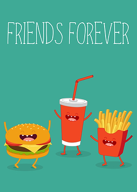 Friends Forever Burger
