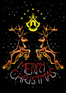 Merry Christmas Reindeer