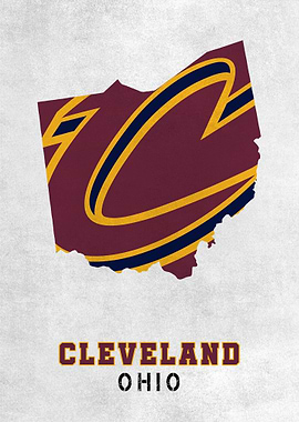 Cleveland Ohio State Map