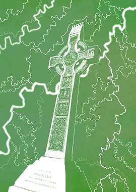 Celtic Cross - Green