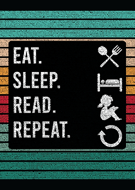 eat sleep read repeat
