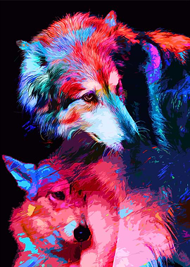 colorful animal