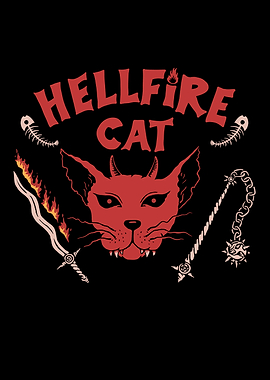 Sphynx Cat Hellfire